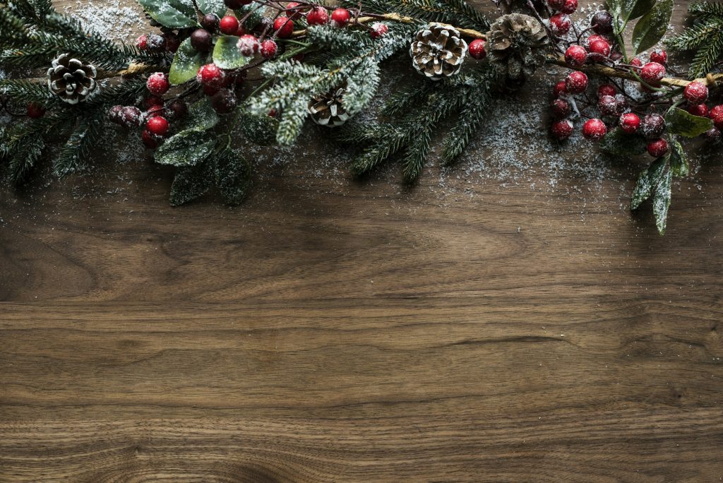 Christmas design space wallpaper